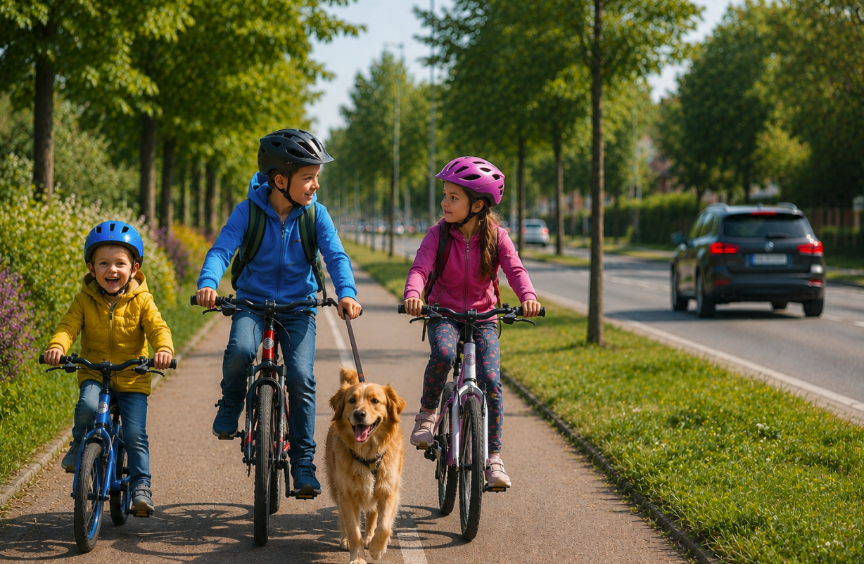 Klibo bērnu zināšanas par drošību uz ceļa: 83% nepārzina velojoslas darbības principus